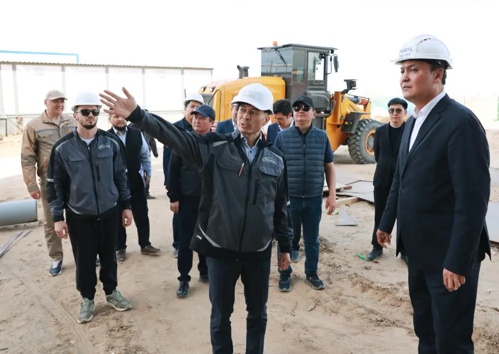 В СЭЗ «Jibek Joly» Жамбылской области реализуются ключевые индустриальные проекты (7)