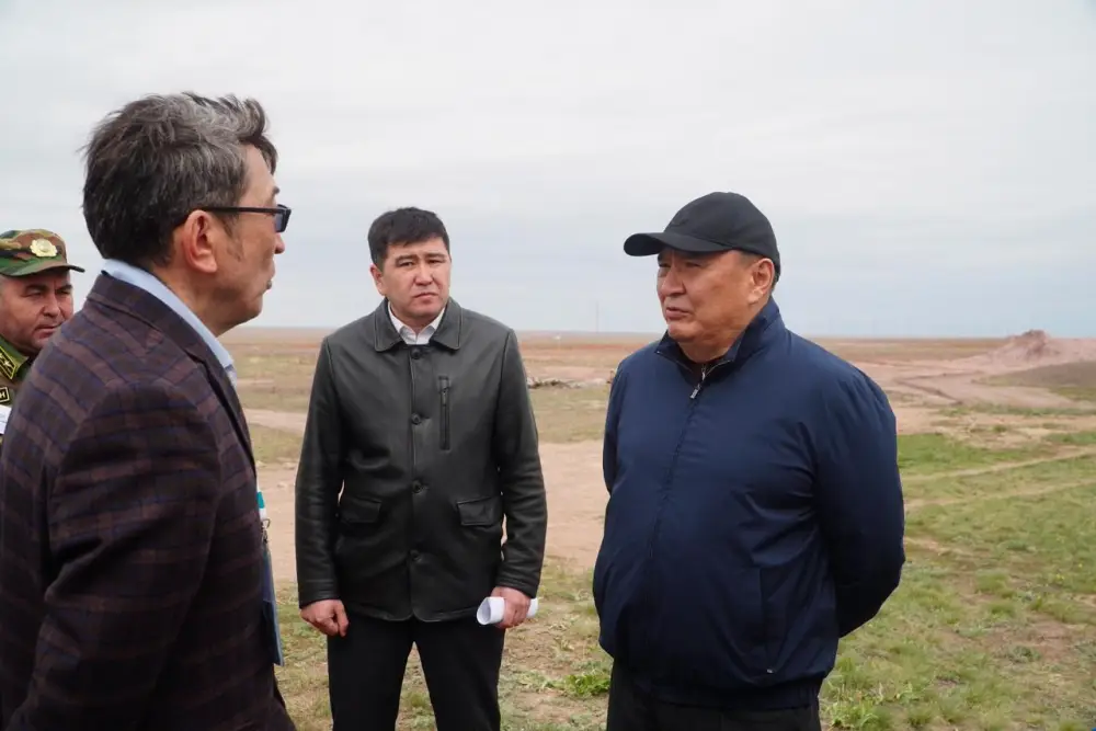 Аким Акмолинской области посетил лесопитомник в Шортандинском районе (8)