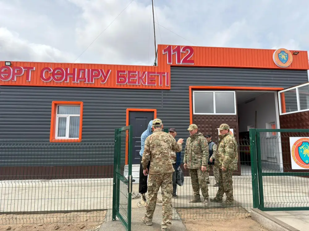 «Ауыл құтқарушылары» укрепляют пожарную безопасность в селах Туркестанской области (5)