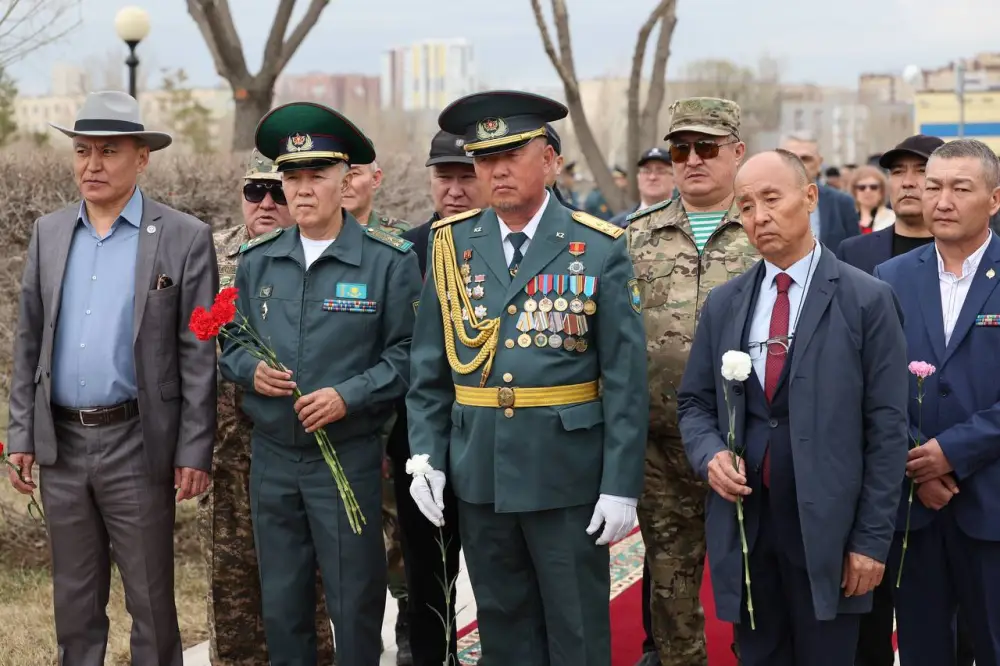 Национальная гвардия почтила память воинов «Казбата» (2)