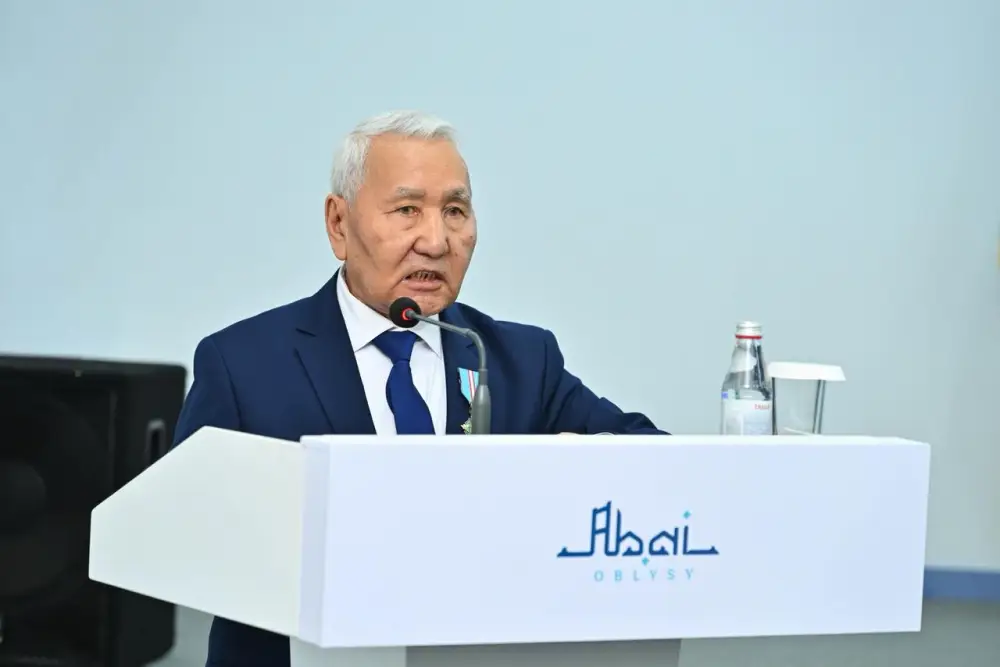 В области Абай прошла II отчетно-выборная конференция ветеранской организации (10)