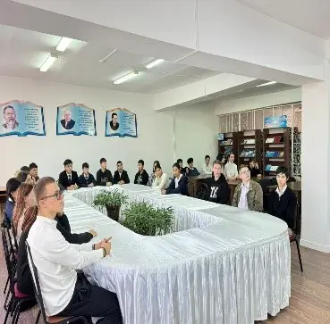 «Прямой диалог с молодежью: в городах Талгар и Каскелен прошли профилактические встречи для молодежи» (2)