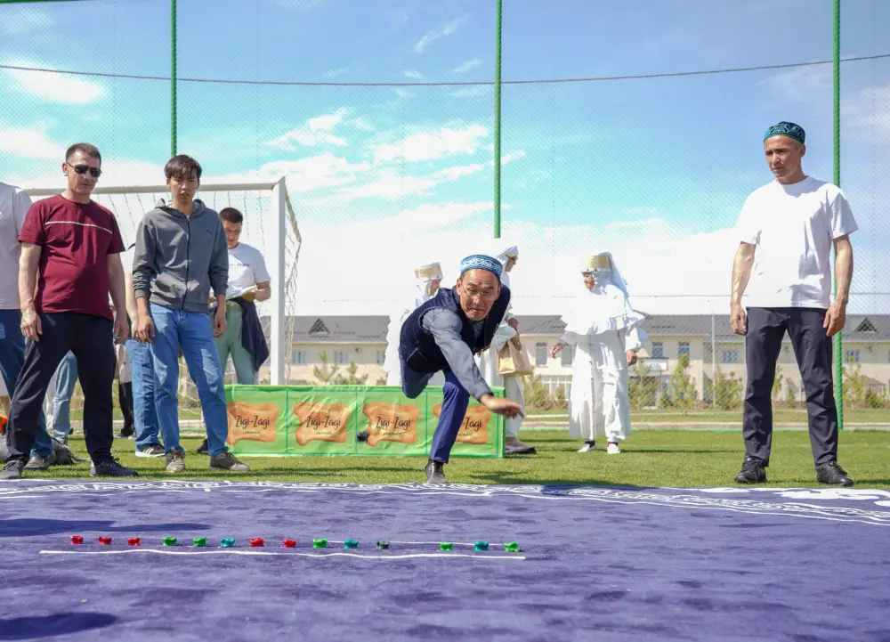 ТОО “ОҢТҮСТІК ЖАРЫҚ ТРАНЗИТ” ОТМЕТИЛО НАУРЫЗ В ТУРКЕСТАНЕ (7)