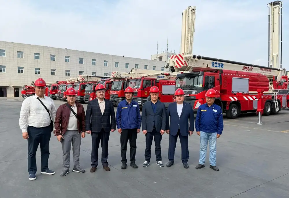 Делегация МЧС Казахстана посетила предприятие в Китае (8)