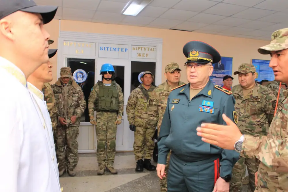Казахстанские миротворцы подтвердили готовность к международной миссии ООН (6)