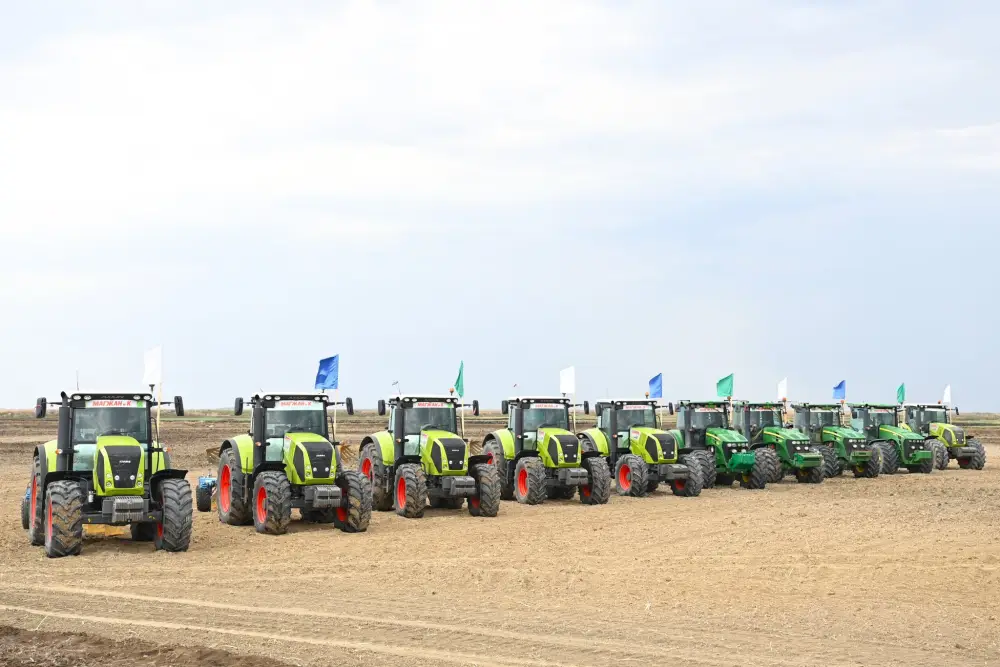 Первые семена были посеяны на полях Кызылординской области (10)