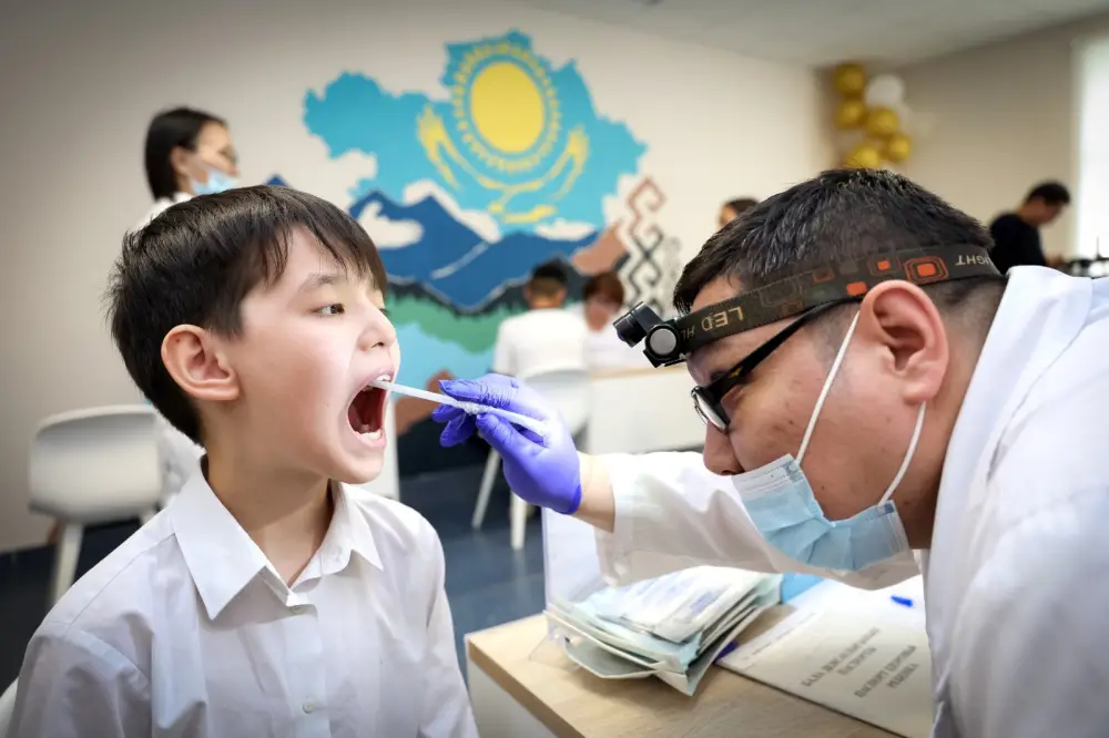 В школах страны прошел общереспубликанский открытый урок здоровья «Мен таңдаған жол» (2)