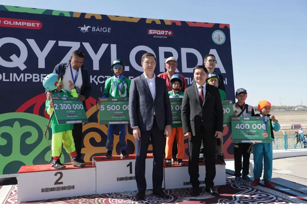 Чемпионат Казахстана по конным скачкам проходит в Кызылординской области (5)