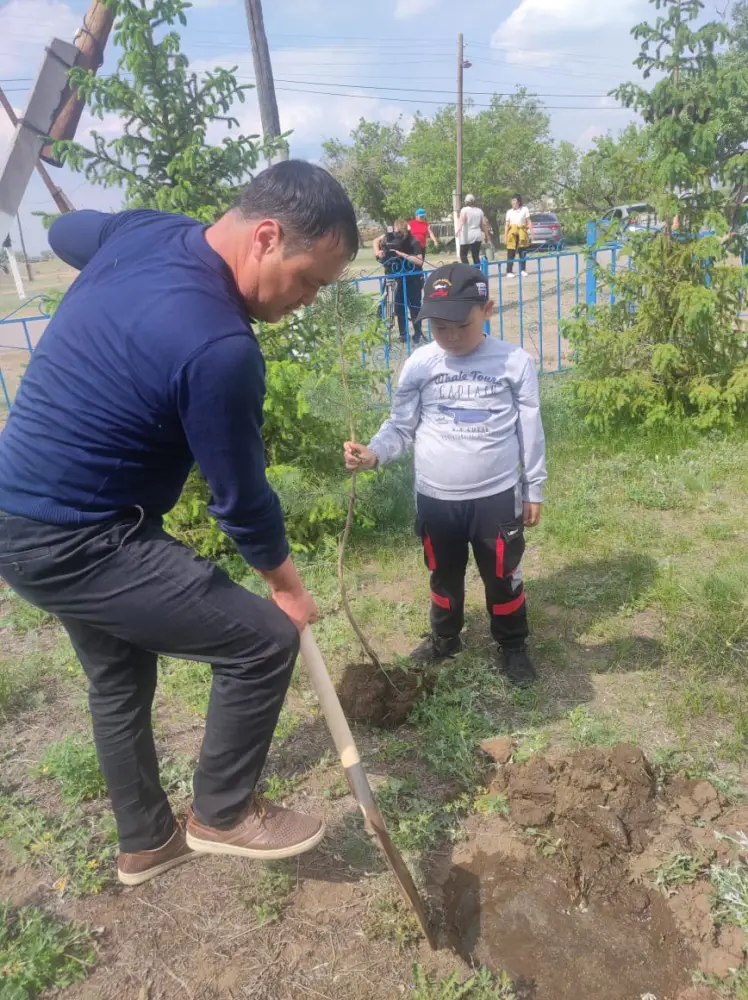 В Павлодарской области прошла экологическая акция «Таза аула» (3)