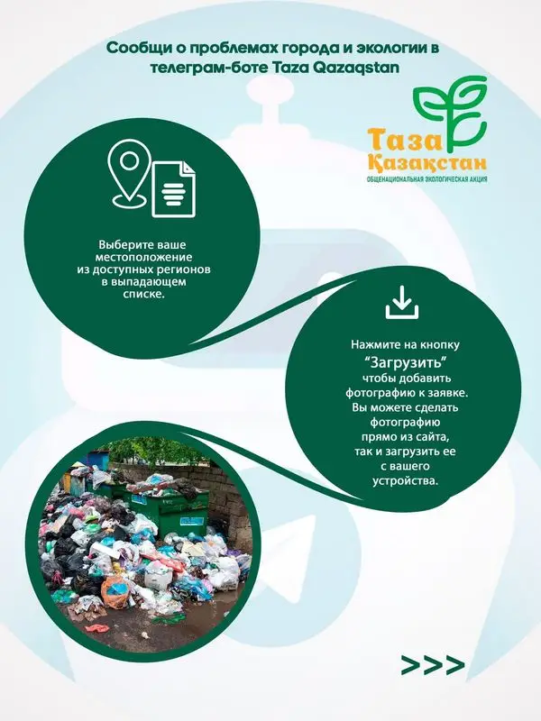 «Таза Қазақстан»: куда сообщить о проблемах в городе (3)