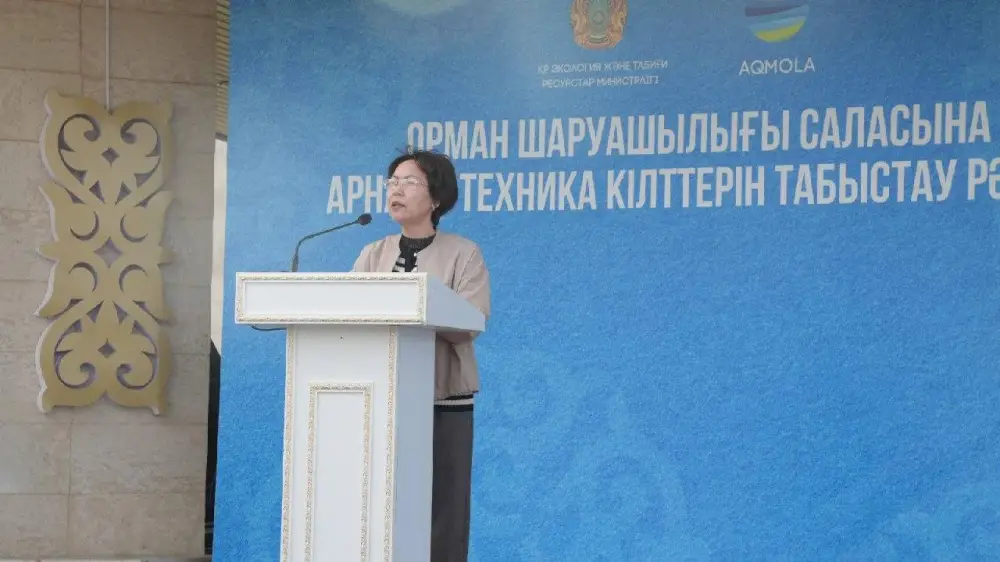 Акмолинская область получила новую противопожарную технику для лесных хозяйств (3)