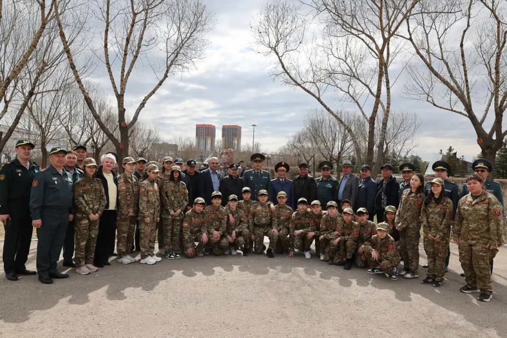 Национальная гвардия почтила память воинов «Казбата» (5)