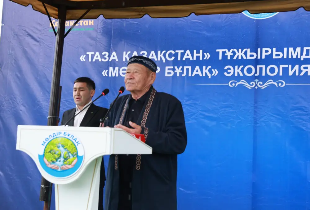 Ербол Карашукеев принял участие в акции «Мөлдір бұлақ» (3)