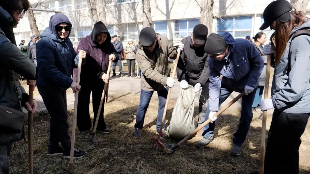 Студенты столицы массово поддерживают «Таза Қазахстан» (9)