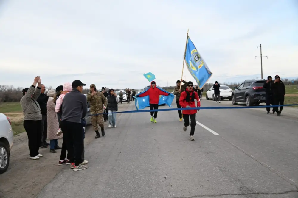Забег на 200 км: сержант из Караганды установил новый рекорд Вооруженных сил на ультрамарафоне (2)