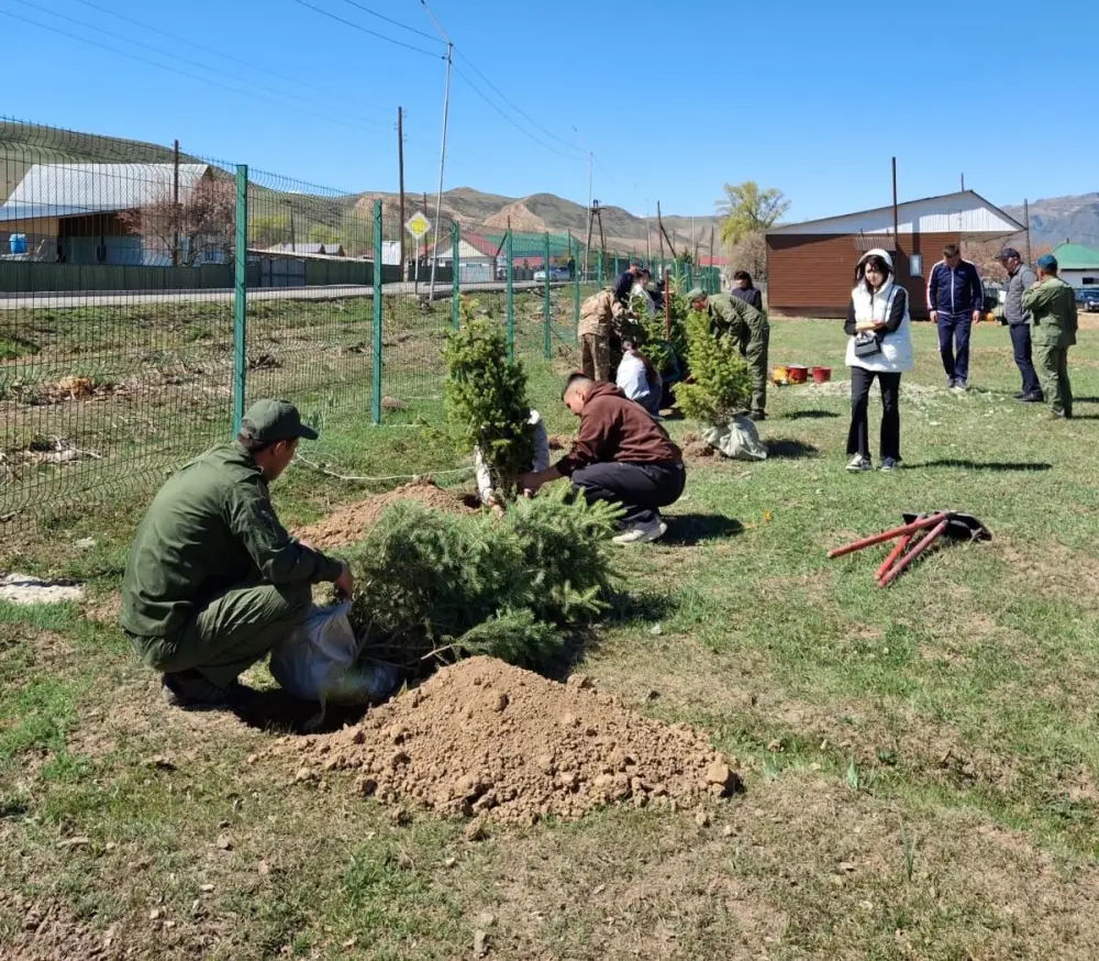 Акция «Таза Қазақстан» объединяет жителей Алматинской области (5)