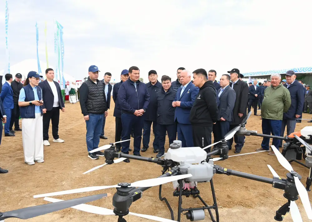 Первые семена были посеяны на полях Кызылординской области (5)