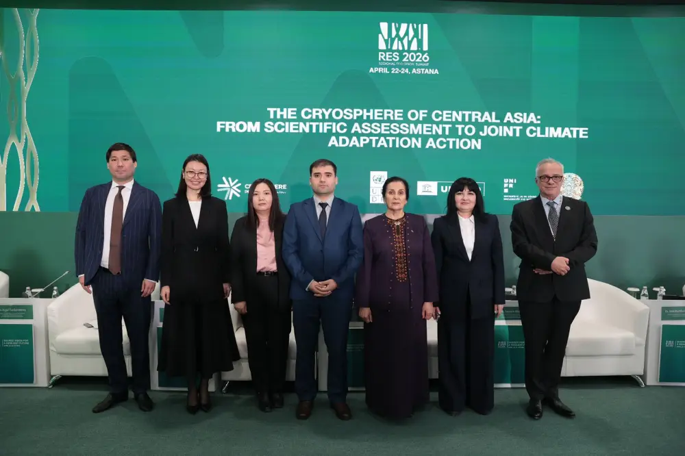 Страны Центральной Азии усиливают сотрудничество по криосфере на РЭС-2026 (9)