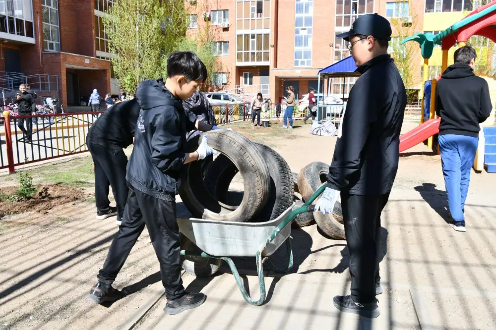 «Таза Қазақстан: Таза аула!» – благое начинание, ведущее к общей ответственности (3)