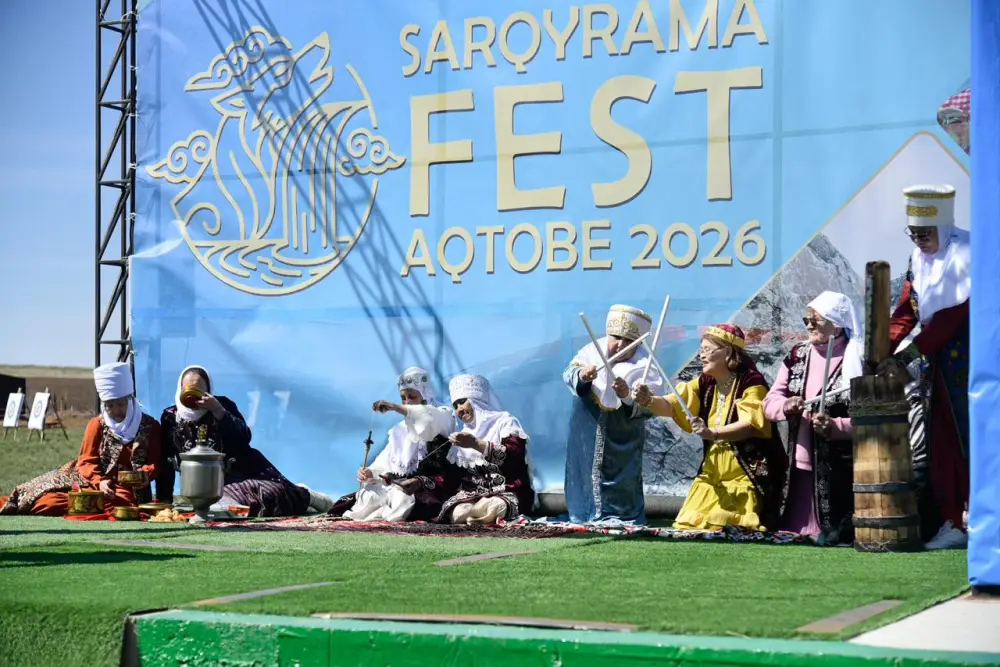 В живописной местности Волчьего водопада в Каргалинском районе Актюбинской области на высоком уровне прошёл туристический фестиваль «Sarqyrama Fest» (8)
