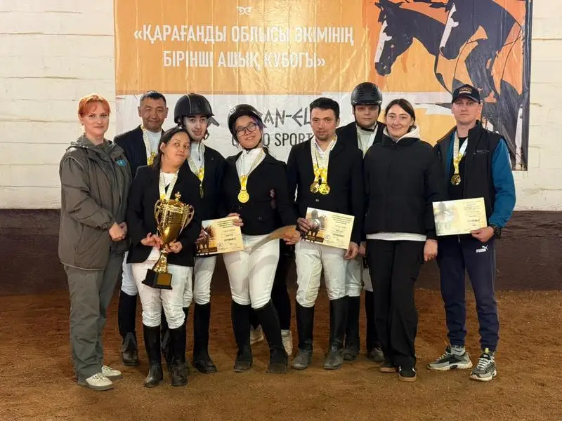 Спорт без границ: в Караганде особенные спортсмены соревновались в верховой езде (10)