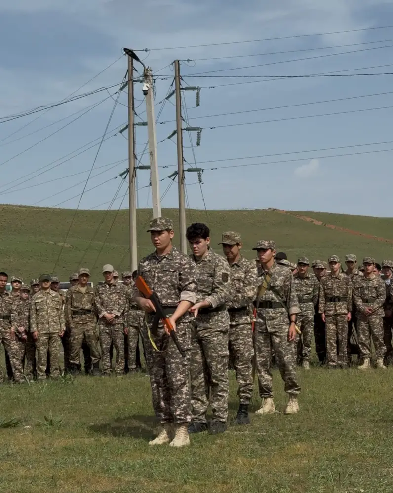 В ШЫМКЕНТЕ ПРОДОЛЖАЮТСЯ УЧЕБНО-ПОЛЕВЫЕ СБОРЫ ДЛЯ ШКОЛЬНИКОВ (2)