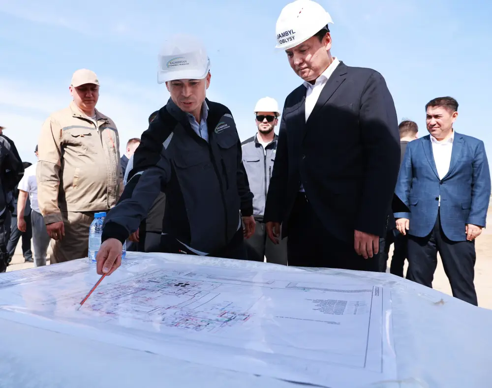 В СЭЗ «Jibek Joly» Жамбылской области реализуются ключевые индустриальные проекты (6)