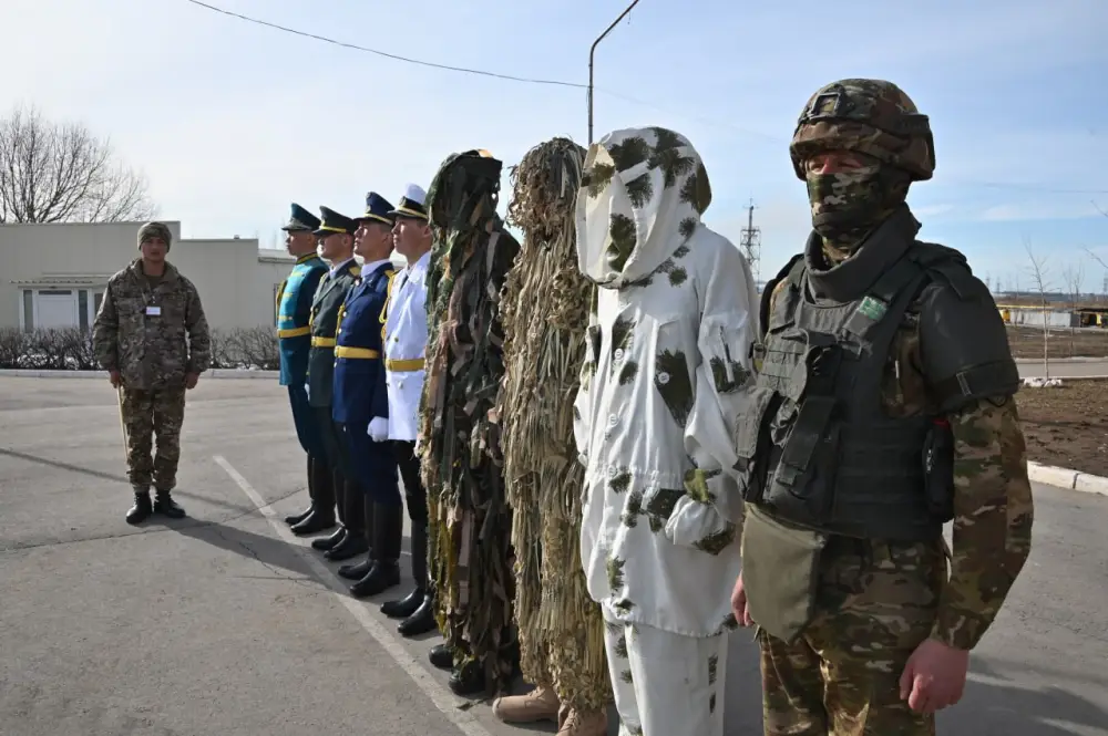 Курсанты военной кафедры на практике осваивают основы военно-учетной специальности (2)