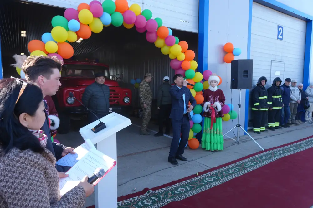 В Казахстане открыт 166-й добровольный пункт пожаротушения «Ауыл құтқарушылары» (2)