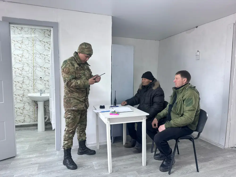 «Ауыл құтқарушылары» повышают уровень пожарной безопасности сельских территорий области Абай (4)