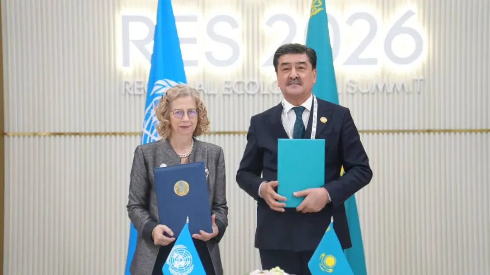 Подписание Рамочного соглашения о стратегическом сотрудничестве с ЮНЕП (8)