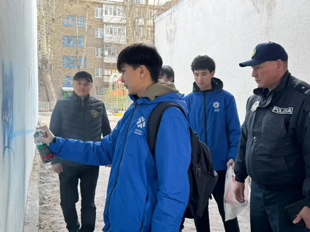 В Астане ликвидирована реклама наркотиков (2)