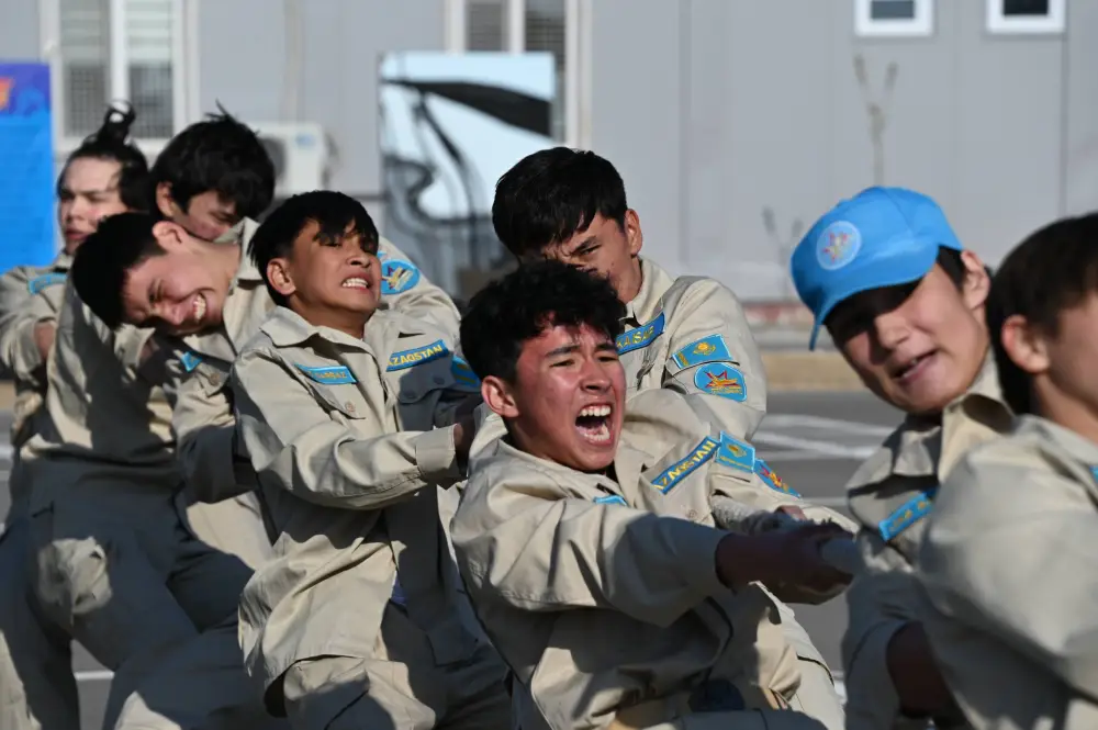 Три команды представят Мангистау на военно- патриотическом сборе молодежи «Айбын» (3)