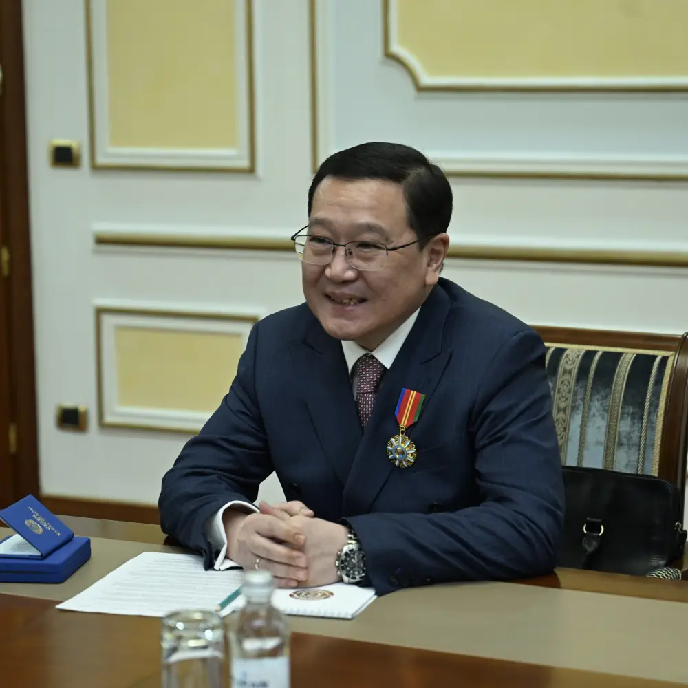 Министр иностранных дел Казахстана принял Посла Монголии (3)