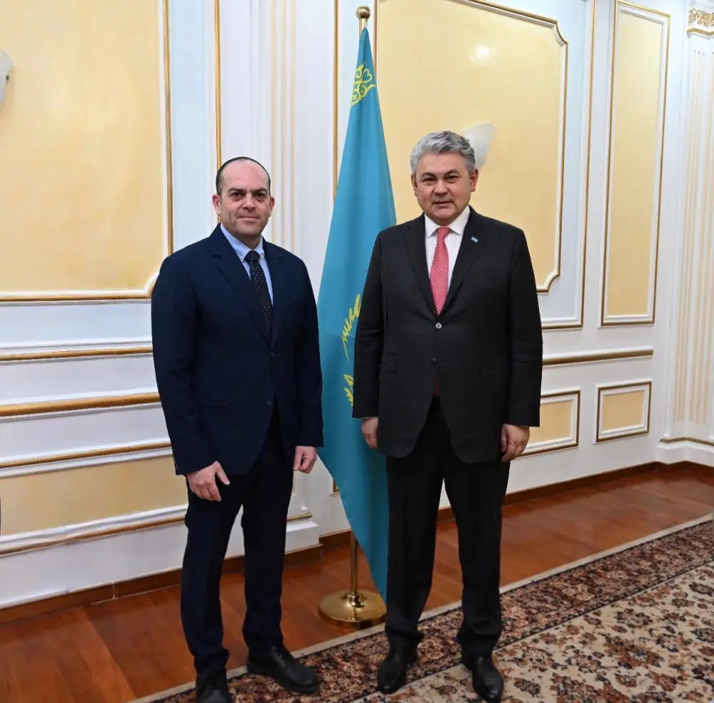 Министр иностранных дел Казахстана принял Посла Израиля (2)