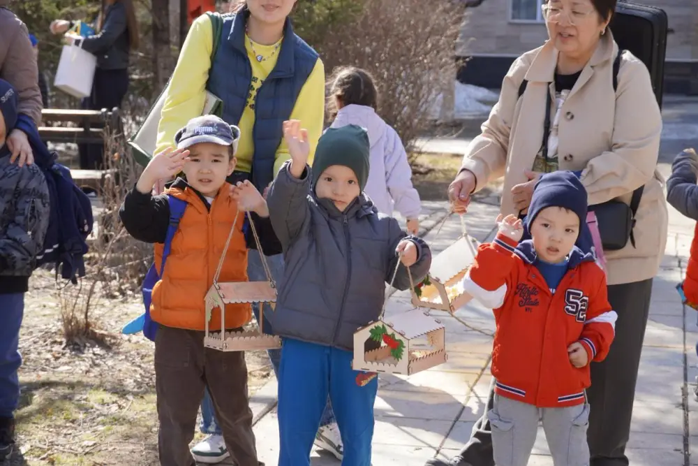 В Астане прошла городская экологическая акция «Птицы - наши ДрузьЯ» (6)