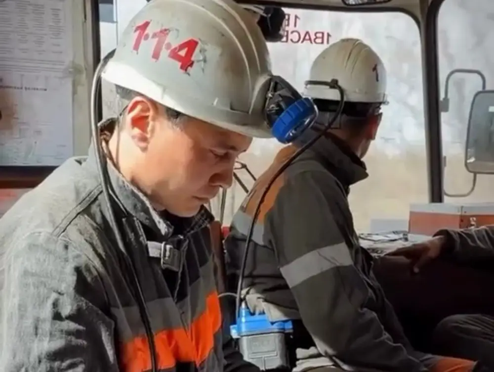 На шахте «Западная» ТОО «Altin Komir Service» прошла учебная тревога (2)