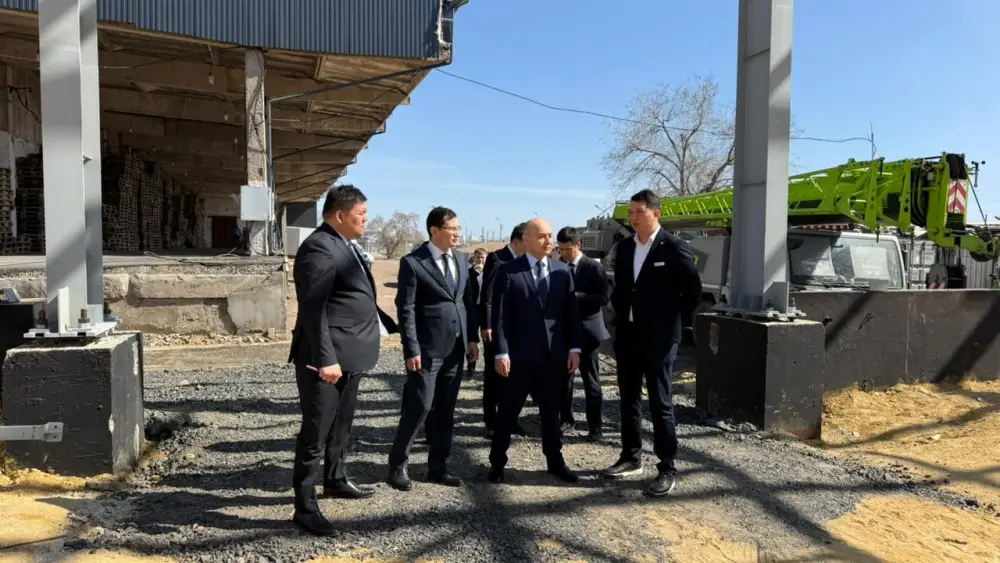 В область Ұлытау с рабочим визитом прибыл заместитель Министра иностранных дел РК Алибек Куантыров (8)