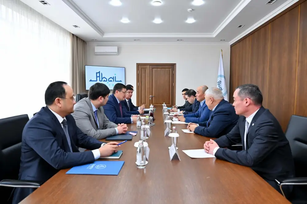 Аким области встретился с руководителем Национальной палаты предпринимателей «Атамекен» (8)