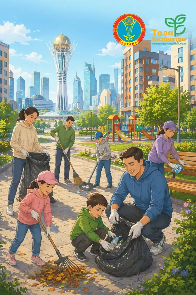 Экоакции по благоустройству и посадке деревьев пройдут в Астане 18 апреля (4)