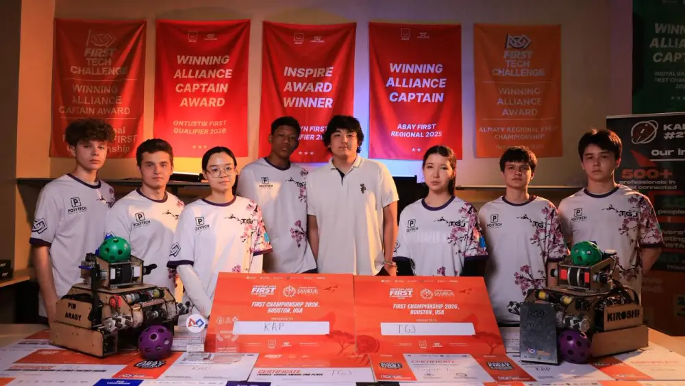 Сборная Казахстана готовится к участию в мировом чемпионате по робототехнике в Хьюстоне (4)