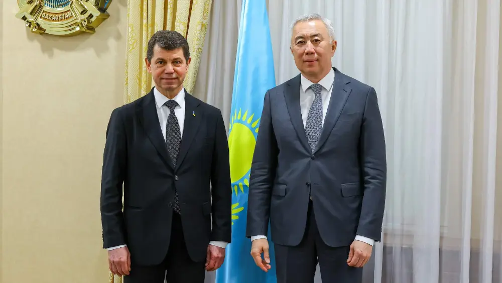 Серик Жумангарин провел встречу с заместителем министра иностранных дел Украины (3)