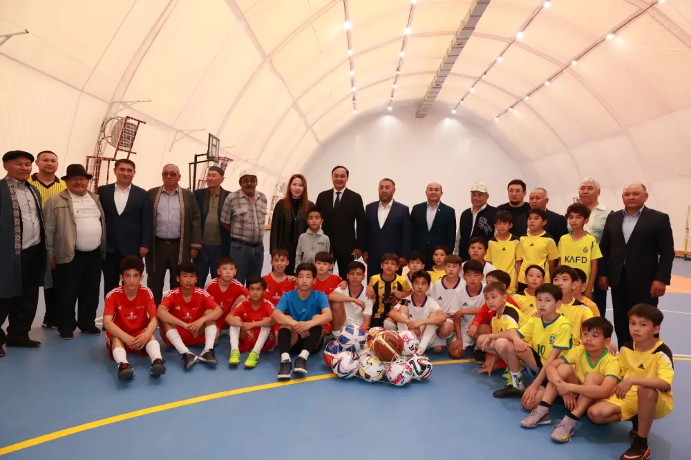 В Шуском районе открыты два новых спорткомплекса (3)