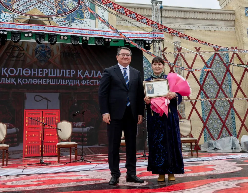 Международный фестиваль ремесленников стартовал в Таразе (8)