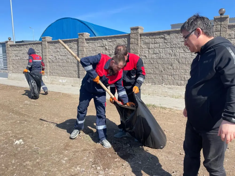 Коллективы предприятий Индустриального парка №1 поддержали общенациональную инициативу «Таза Қазақстан» (5)