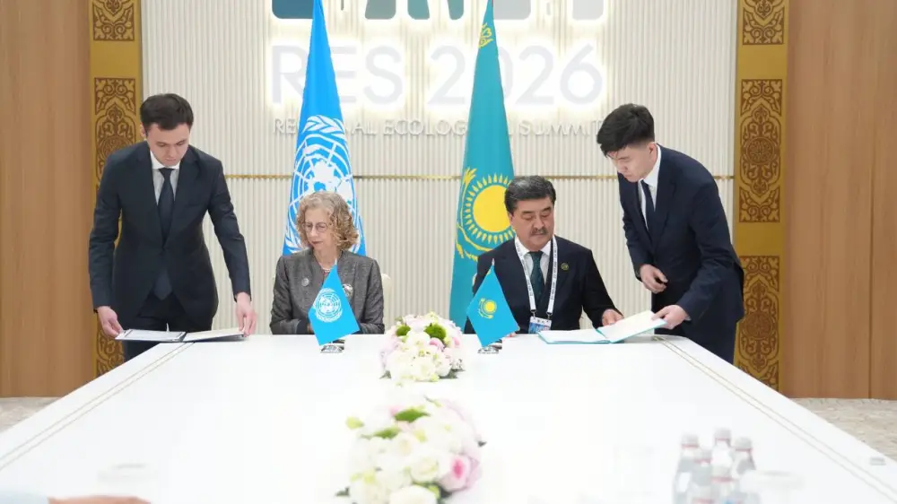 Подписание Рамочного соглашения о стратегическом сотрудничестве с ЮНЕП (2)