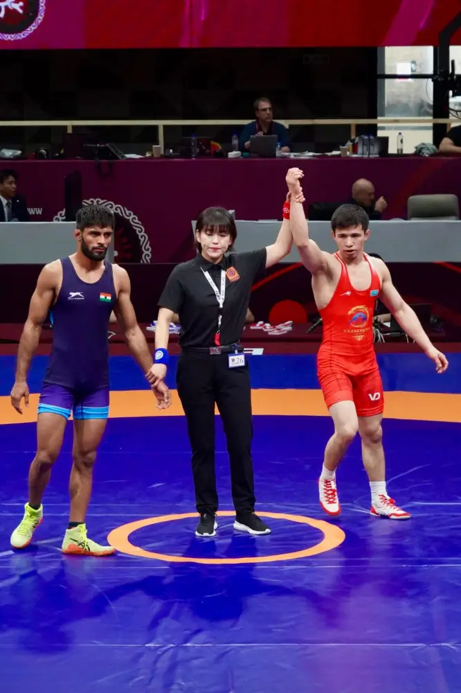В Бишкеке стартовал чемпионат Азии по видам борьбы (3)