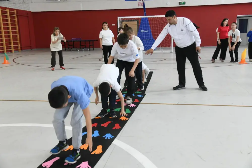 «Таза Қазақстан»: спортивный праздник для особенных детей провели в столичной школе (2)