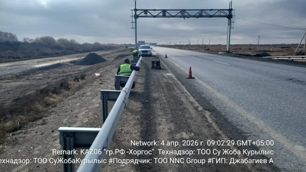 В Казахстане начался дорожно-строительный сезон (3)