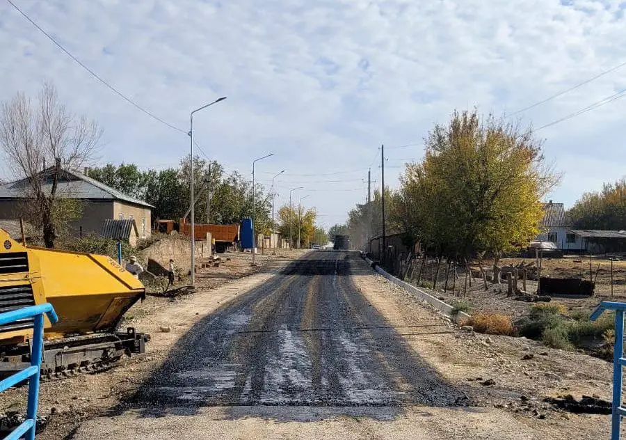 ТУРКЕСТАНСКОЙ ОБЛАСТИ В РАМКАХ ПРОЕКТА «АУЫЛ – ЕЛ БЕСІГІ» ОТРЕМОНТИРОВАНО ОКОЛО 2500 КИЛОМЕТРОВ ДОРОГ (2)